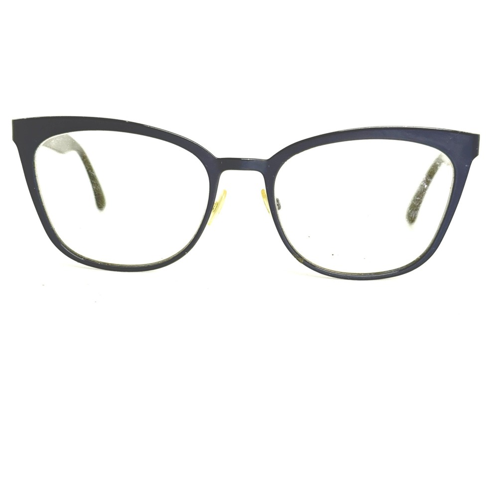 Jimmy Choo JC189 Blue Glitter Cat Eye Eyeglasses Frames Made in Italy 53-16-140